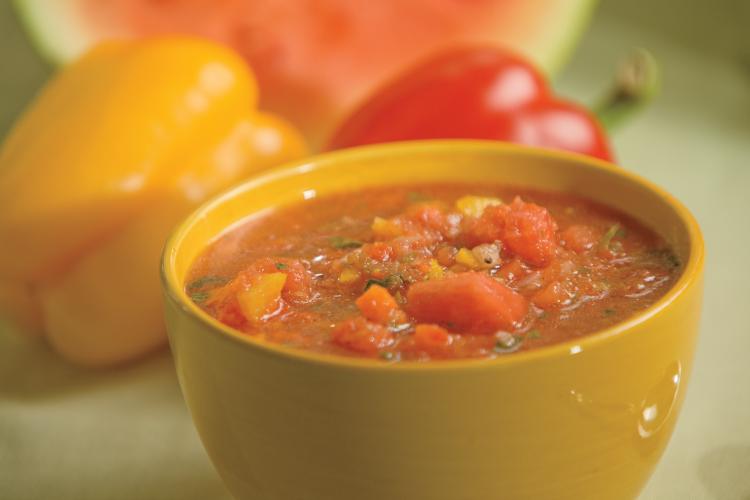 Watermelon Gazpacho Recipe Watermelon Gazpacho Recipe