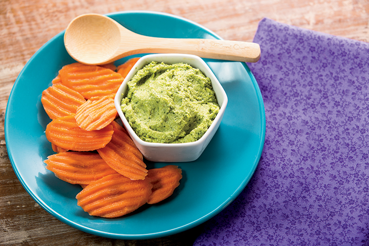 Edamame and Green Pea Dip