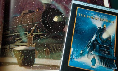 The Polar Express book and DVD