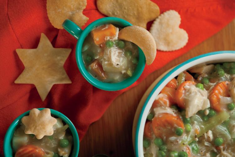 Homestyle Chicken Pot Pie Soup Recipe