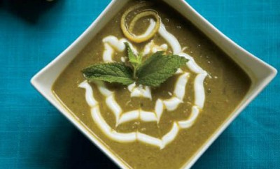 Green Pea and Mint Soup