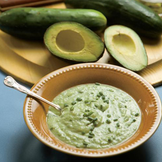 Cold Cucumber Avocado Soup Recipe