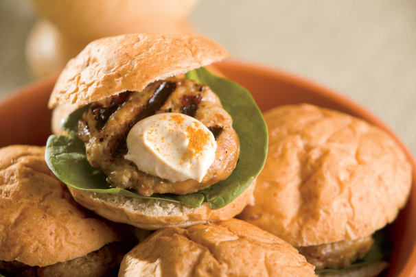 Moroccan Chicken Sliders