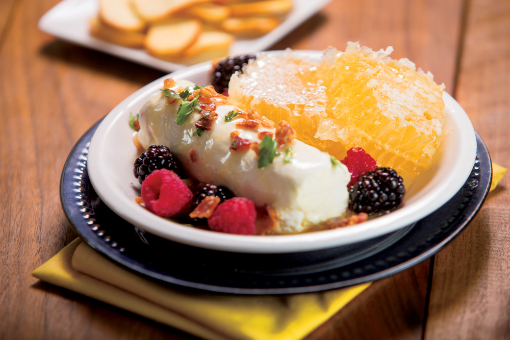 Honey-Bacon Goat Cheese Dip