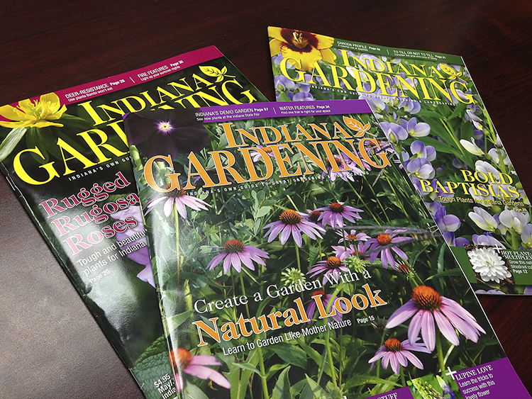 Indiana Gardening magazine