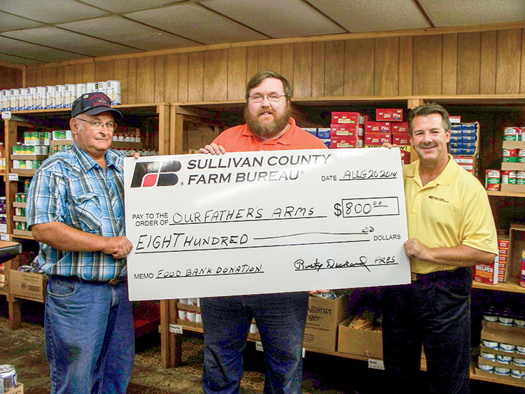 Sullivan County Farm Bureau cornhole tournament