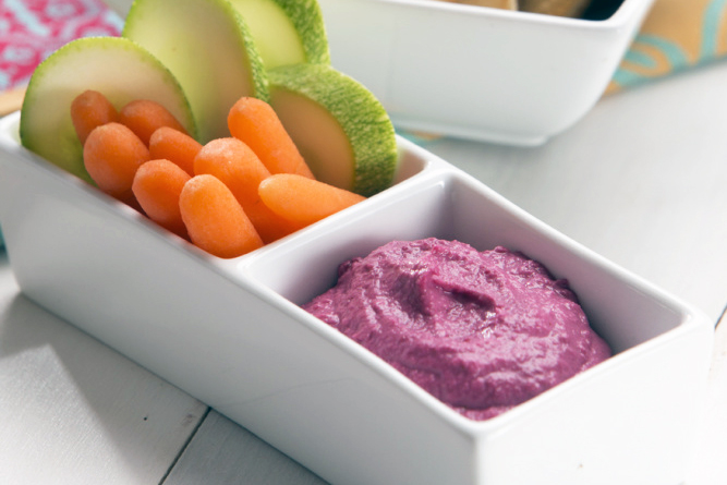 Zesty Beet Hummus