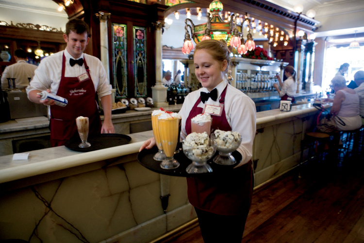 Zaharakos Ice Cream Parlor