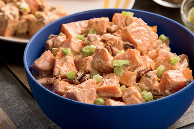 Sweet Potato Salad with Pecans