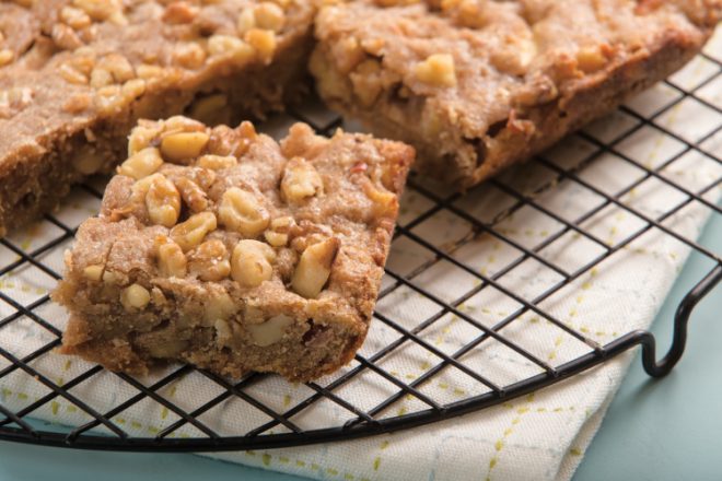 Double Apple Blondie Bars