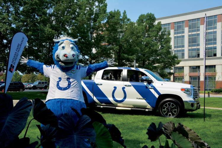 INFB Insurance truck giveaway