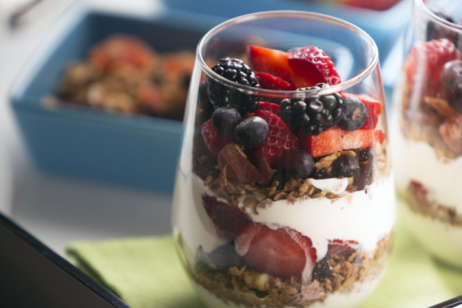 Strawberry Yogurt Parfaits