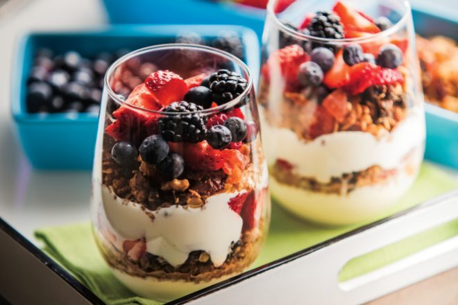 Strawberry Yogurt Parfaits