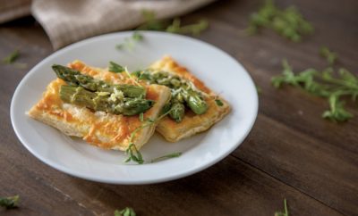 Asparagus Gruyere Puff Pastry