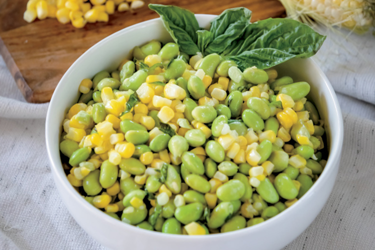 Sweet Corn and Soybean Succotash