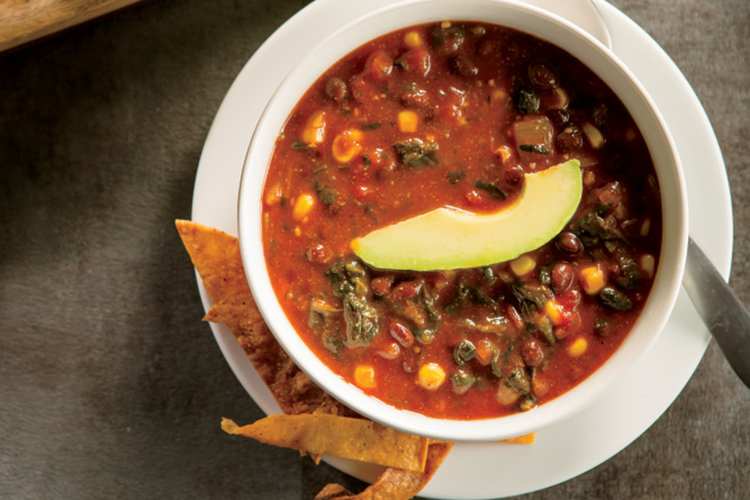 Black Bean Tortilla Soup