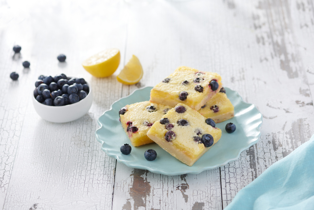Blueberry Lemon Bars