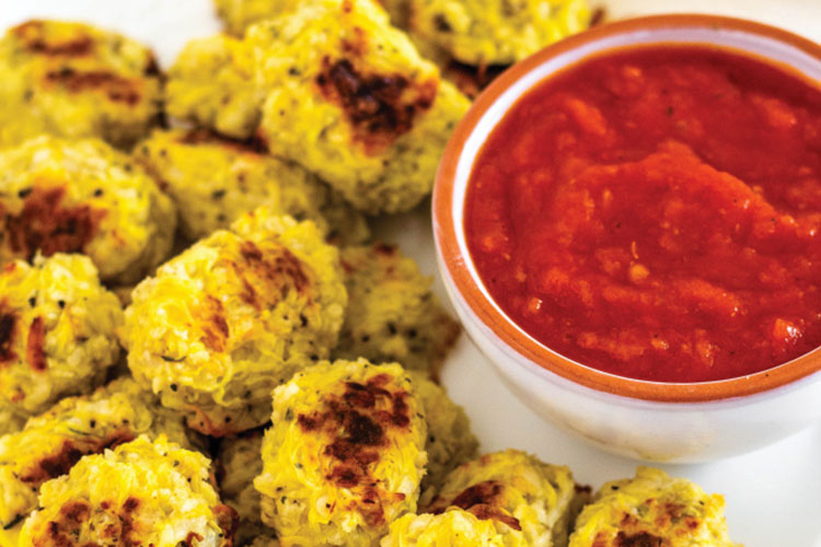 Spaghetti Squash Tots