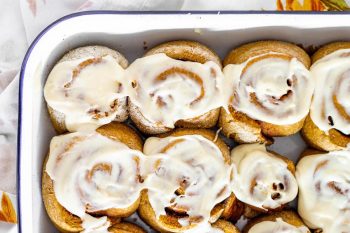 winter squash recipes; cinnamon rolls
