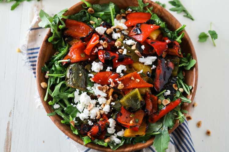  Grilled Pepper Salad