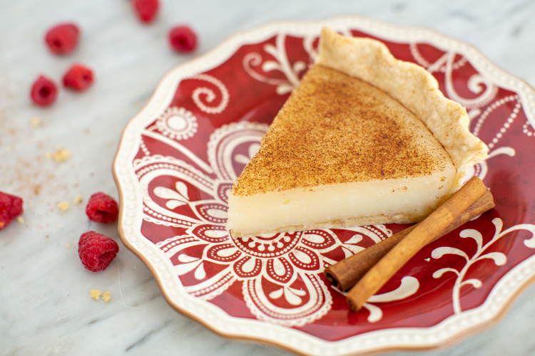 A slice of pie from Rolling Pin Bakehouse