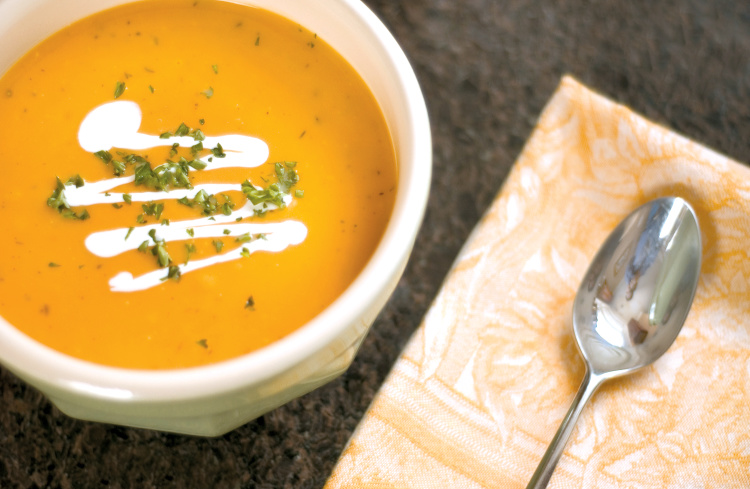 Butternut squash soup 