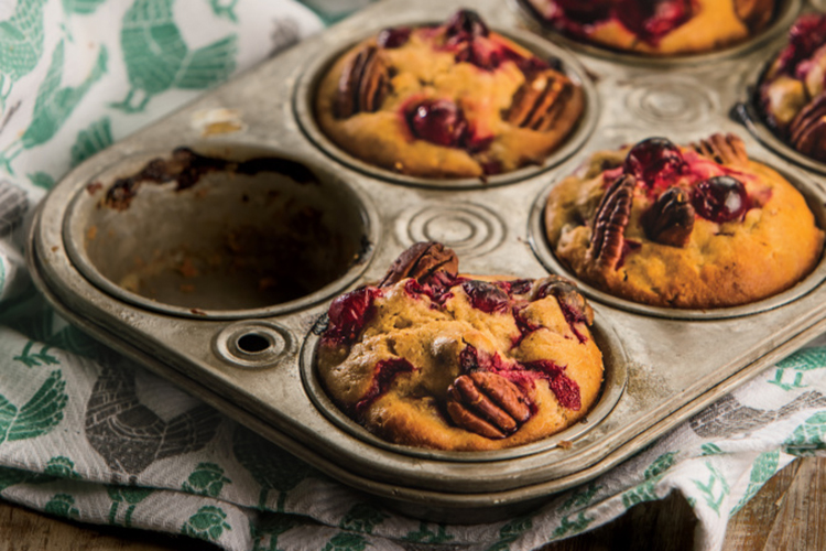 Fresh Cranberry Muffins