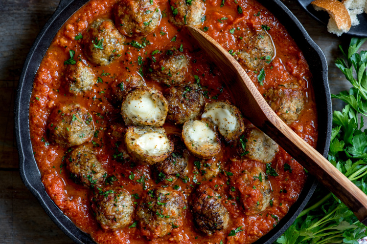 Chicken Parmesean Meatballs