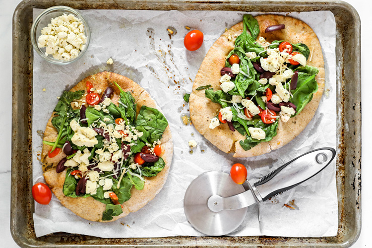 Greek Salad Pizza