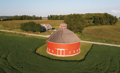 The Stuckwish Round Barn, one of the stops on the Jackson County Agricultural Self-Guided Driving Tour