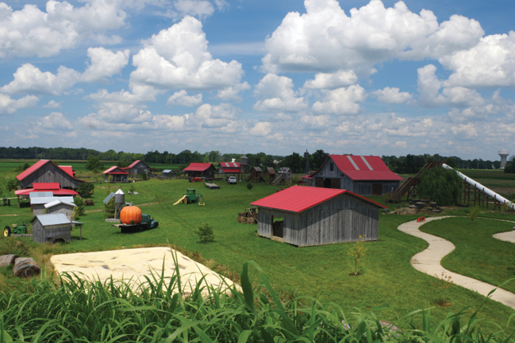 Aerial view of Lark Ranch