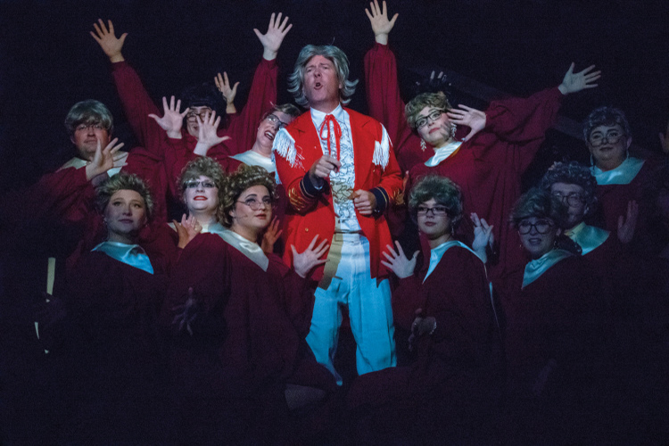 A performance at H.J. Ricks Centre for the Arts in Greenfield 