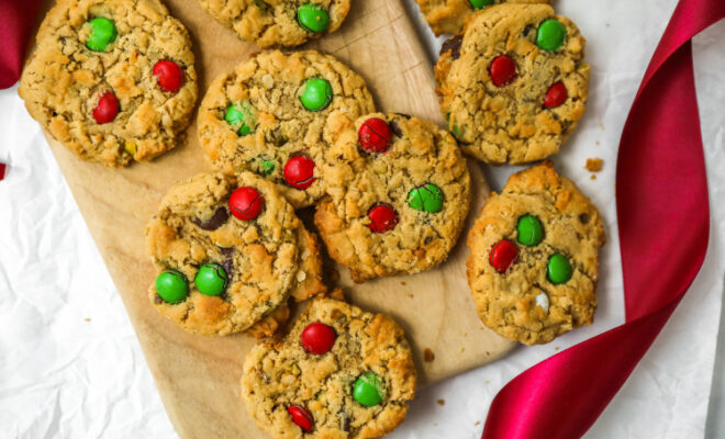 Holiday Monster Cookies
