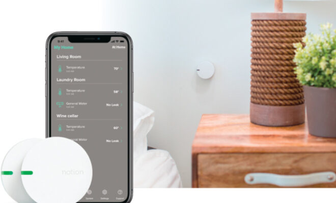 Screenshot of the Smart Home app along with the monitors