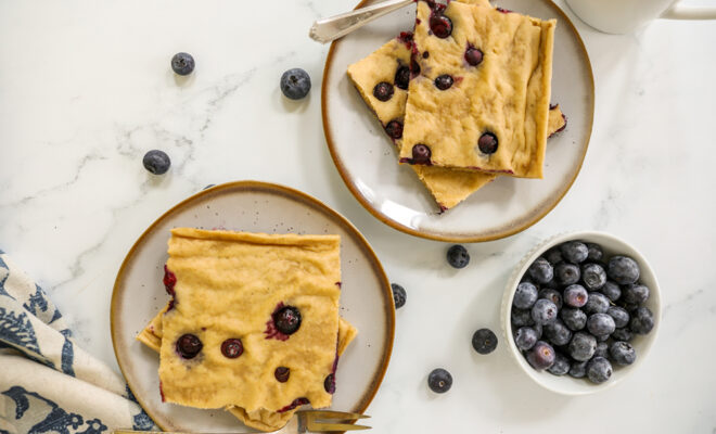 Greek Yogurt Sheet Pan Pancake
