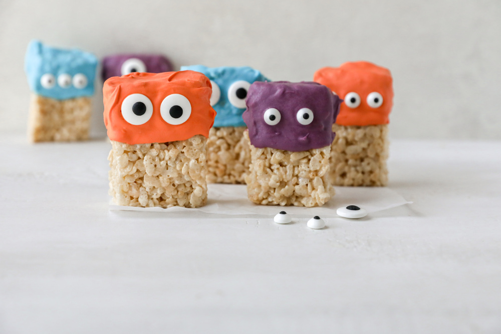 Rice Crispy Treat Monsters