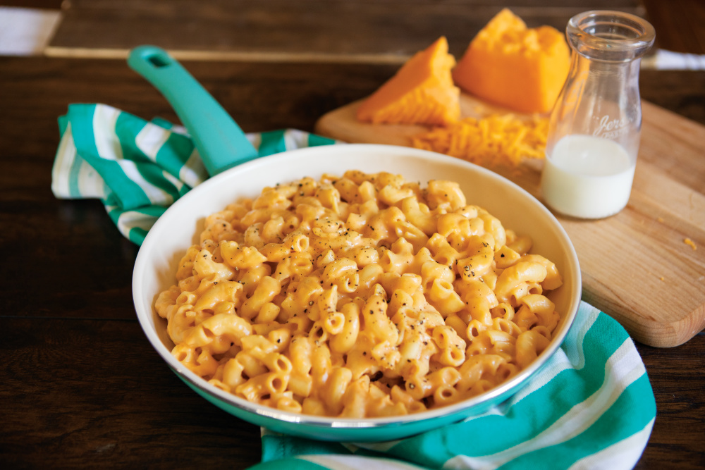 Easy Sweet Potato Mac and Cheese