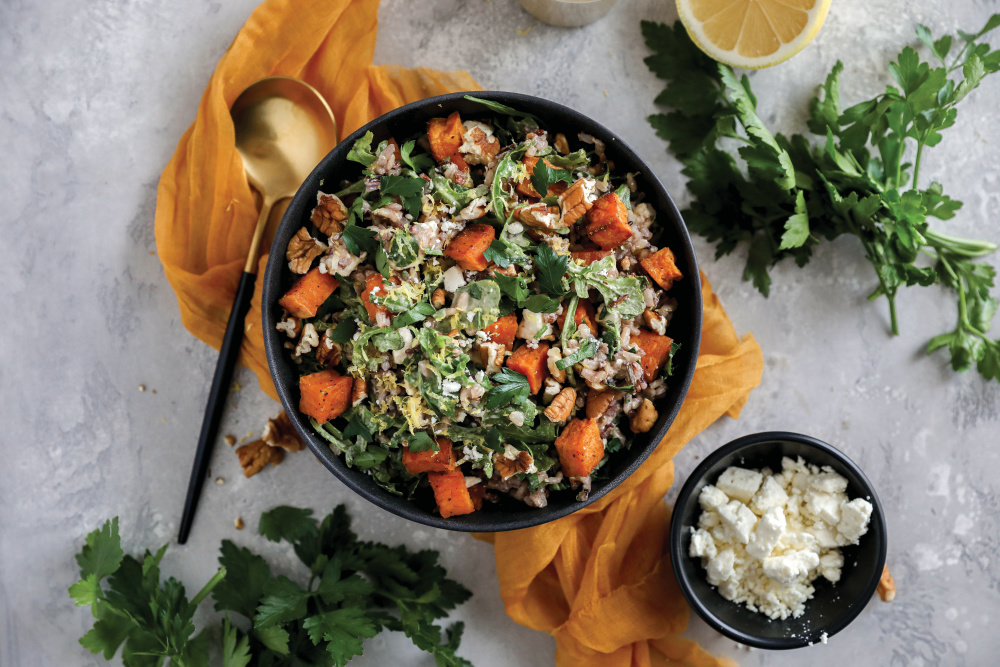 Sweet Potato and Wild Rice Salad