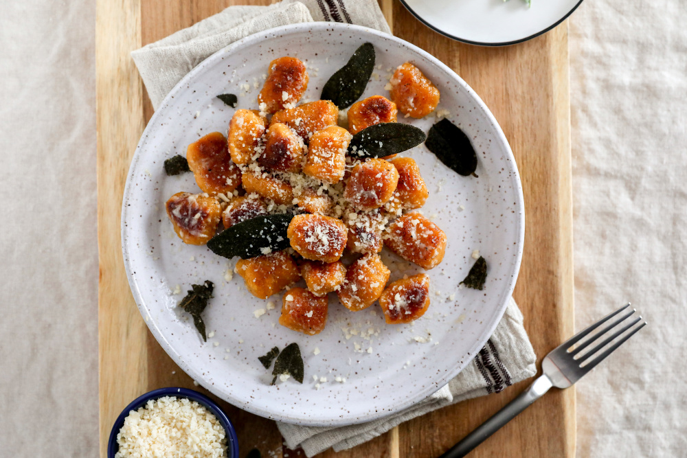 Sweet Potato Gnocchi with Brown Butter and Crispy Sage