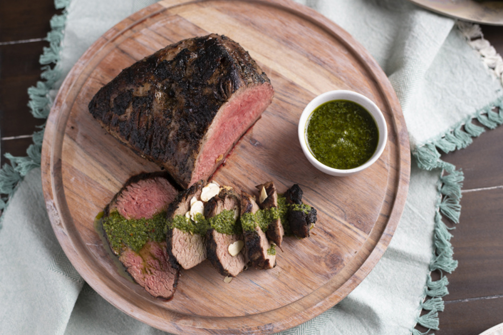 Bacon Chimichurri Skirt Steak