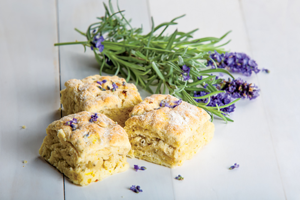 Lavender Scones