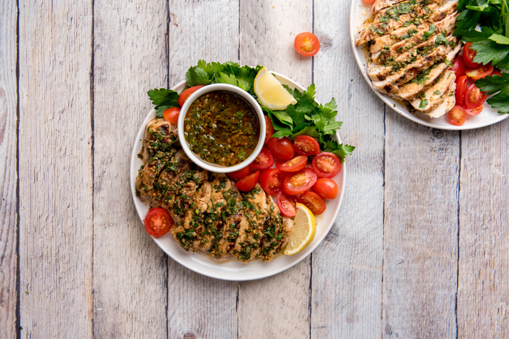 Grilled Chimichurri Chicken