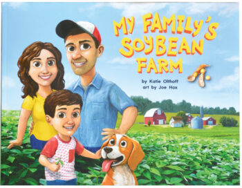 My Family's Soybean Farm book cover, a Book of the Year pick