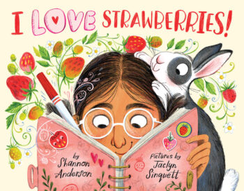 I Love Strawberries book cover