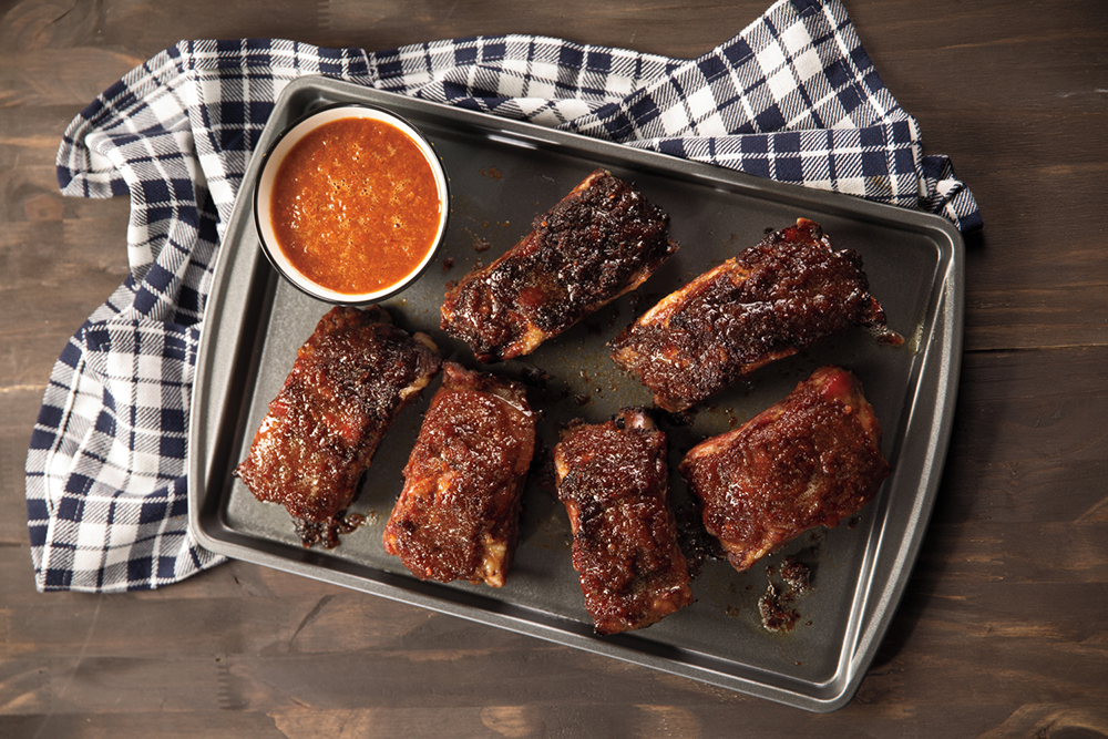 Melon BBQ-Basted Ribs