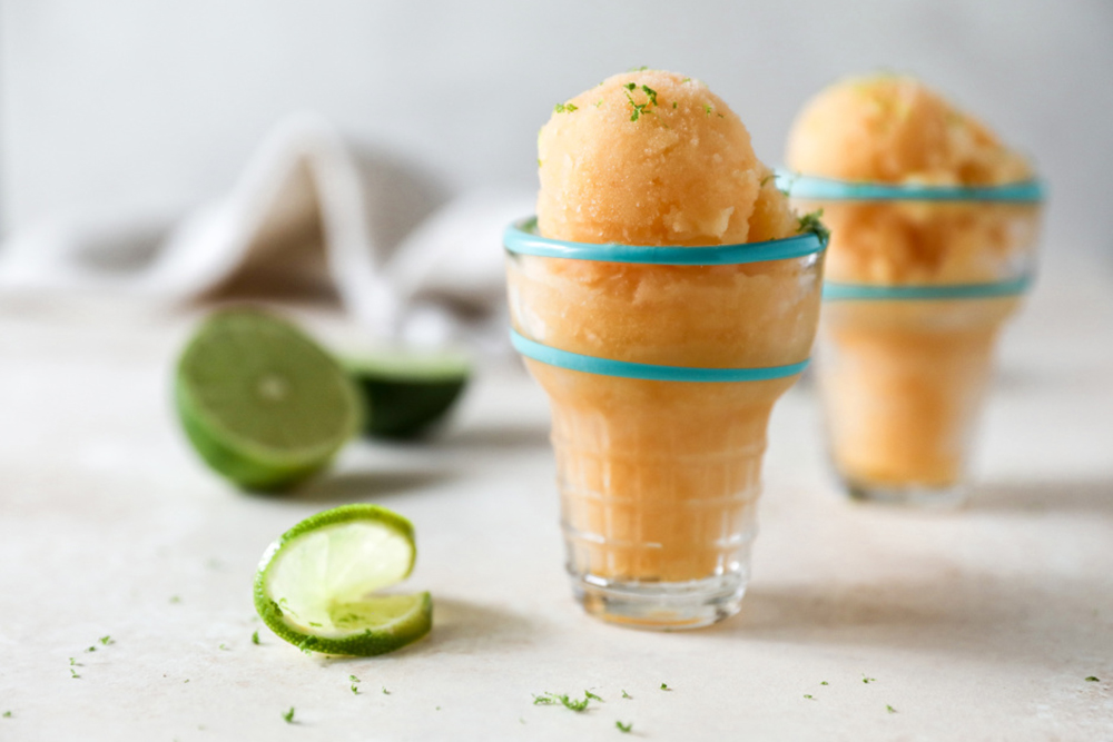 Cantaloupe Citrus Sorbet