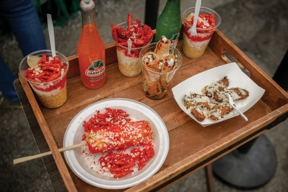 Food at the Lake County Fair