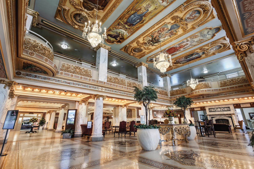 French Lick Resort lobby