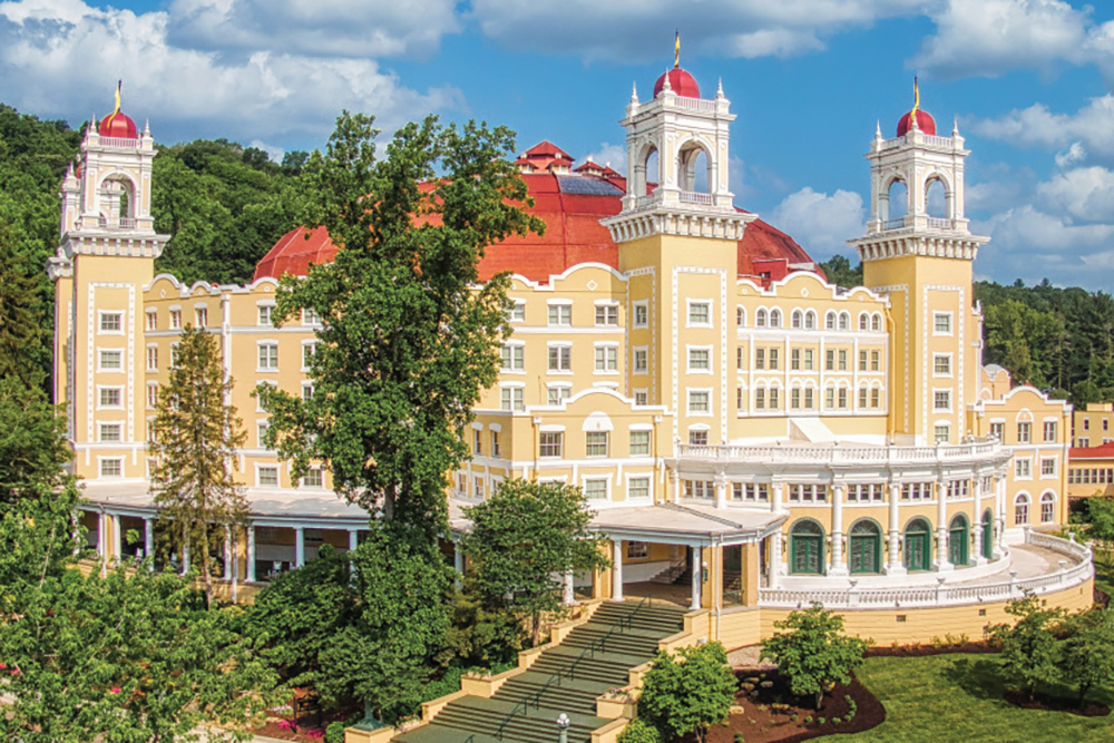 Exterior of West Baden Springs Hotel