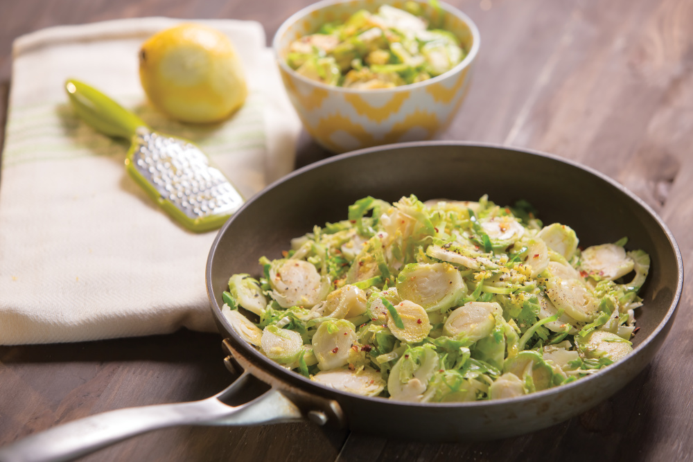 Honey-Lemon Brussels Sprouts